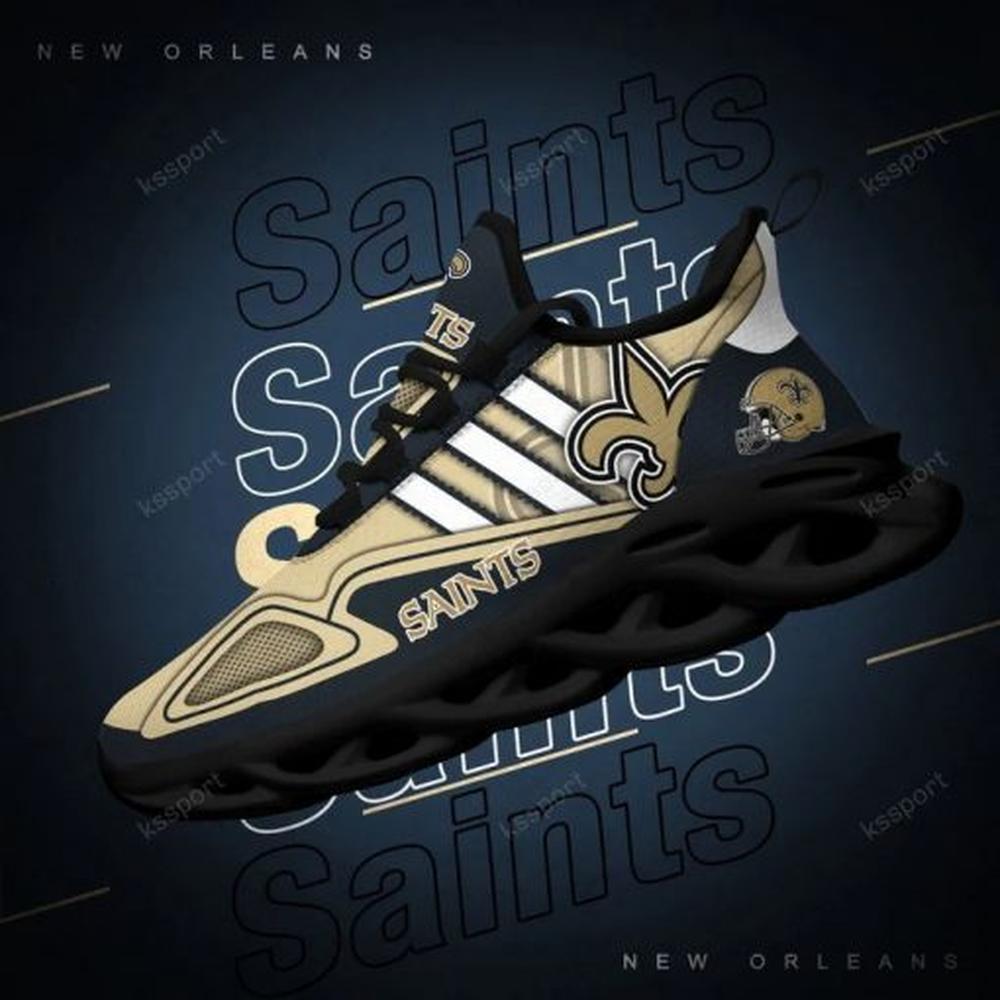 Ideafootwear New Orleans Saints Max Soul Shoes Sneakers For Men And Women 33