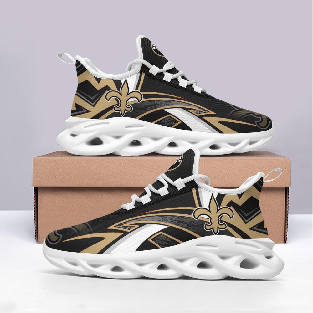 Ideafootwear New Orleans Saints Max Soul Shoes Sneakers For Men And Women 36