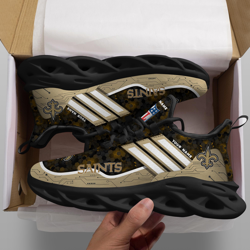 Ideafootwear New Orleans Saints Max Soul Shoes Sneakers For Men And Women 76