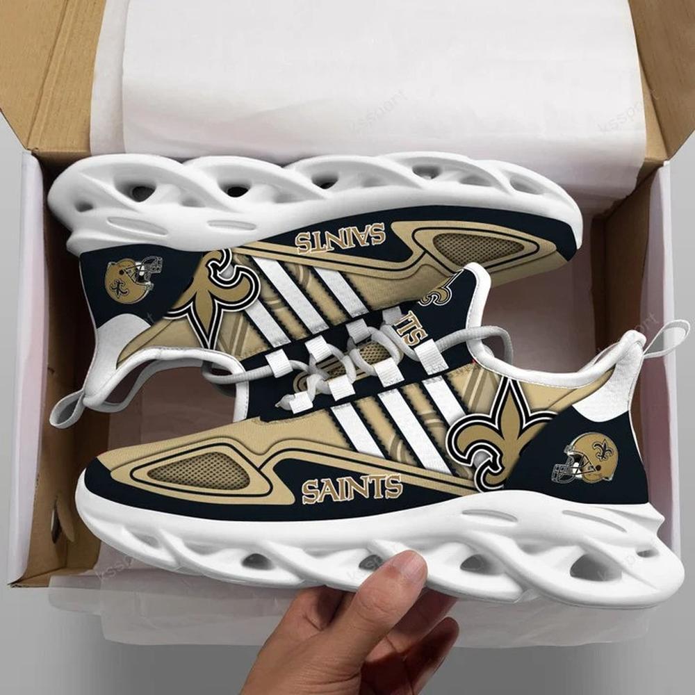 Ideafootwear New Orleans Saints Max Soul Shoes Sneakers For Men And Women 33
