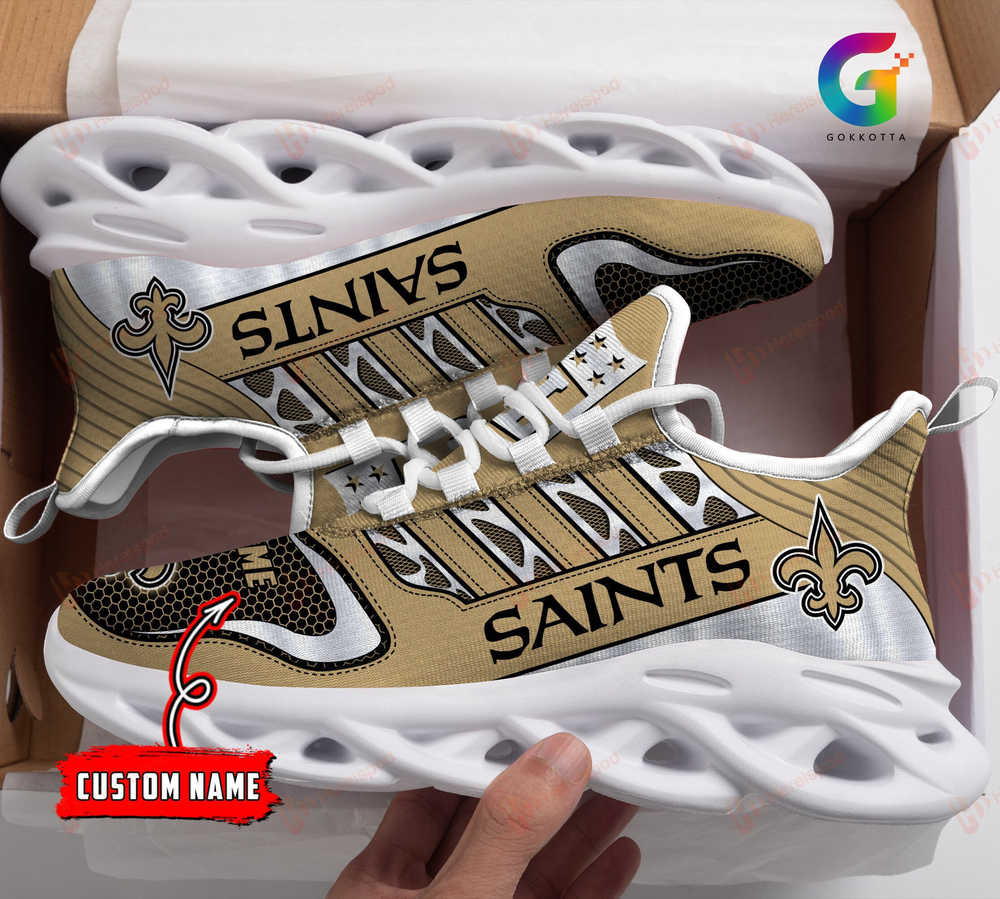 Ideafootwear New Orleans Saints Max Soul Shoes Sneakers For Men And Women 70
