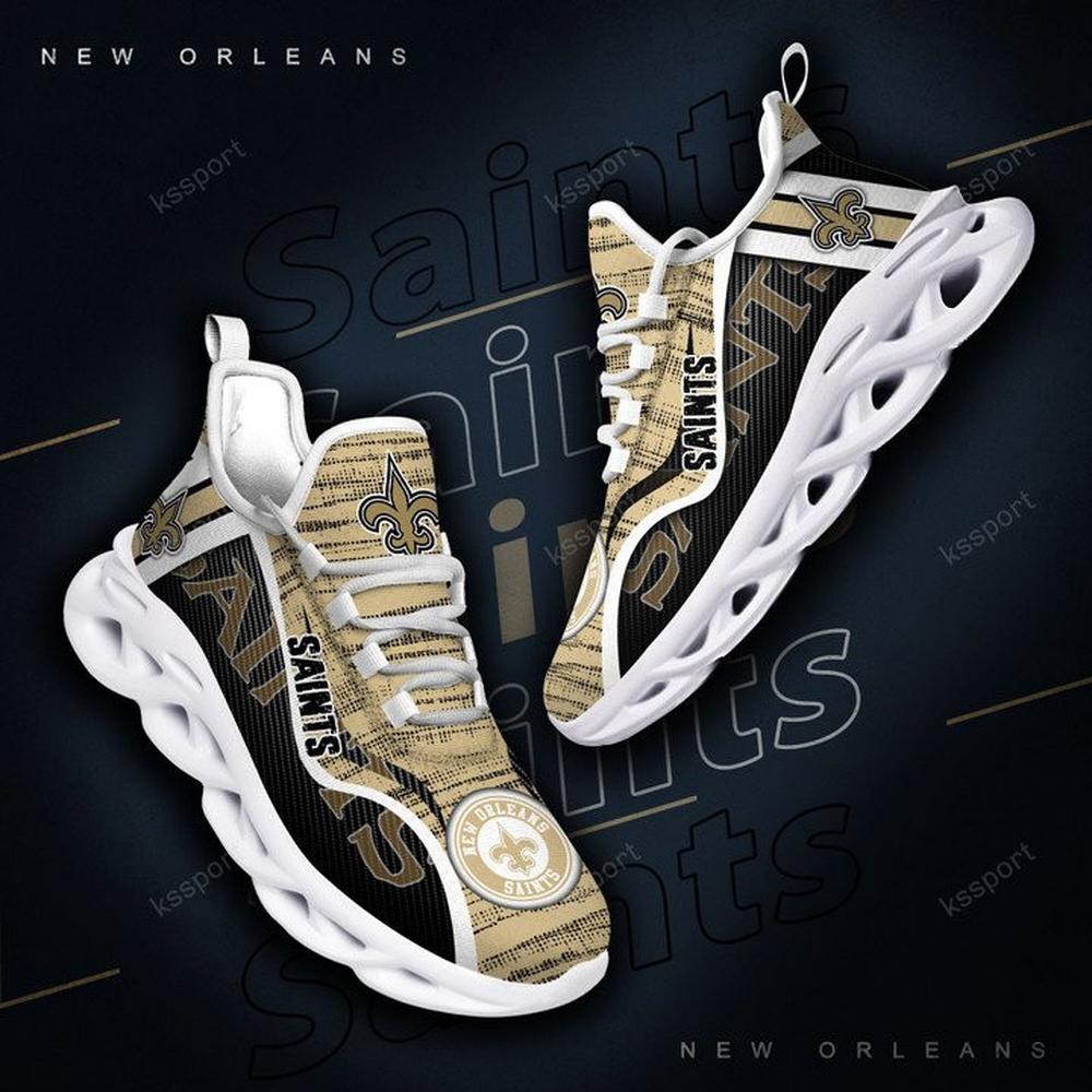 Ideafootwear New Orleans Saints Max Soul Shoes Sneakers For Men And Women 39