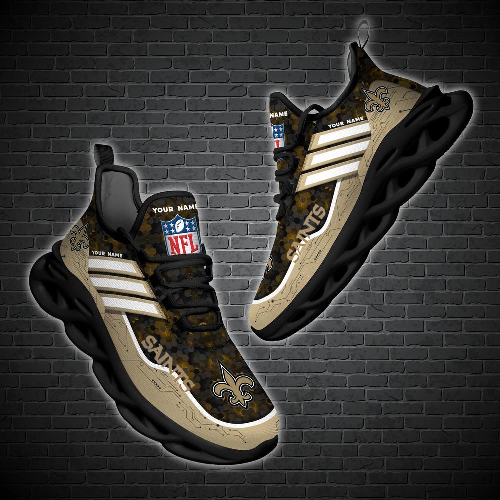 Ideafootwear New Orleans Saints Max Soul Shoes Sneakers For Men And Women 76