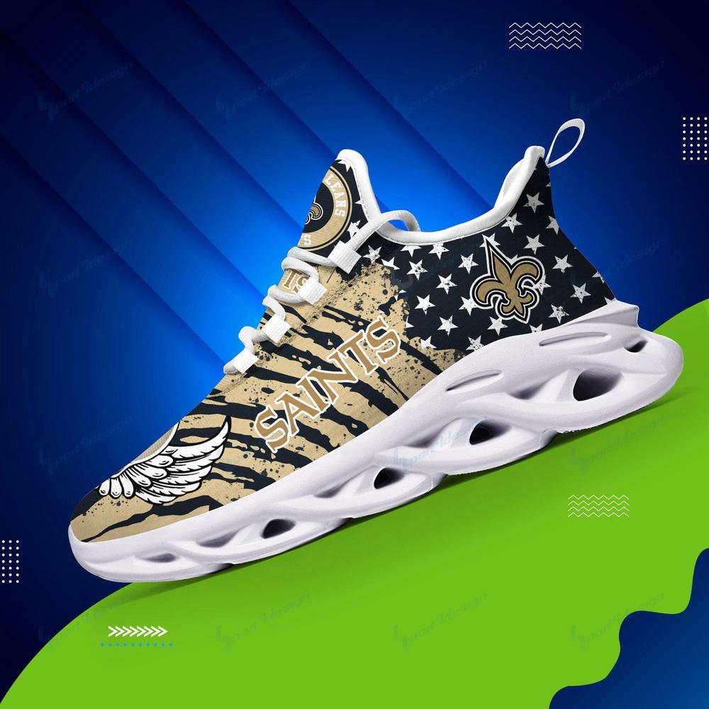 Ideafootwear New Orleans Saints Max Soul Shoes Sneakers For Men And Women 88
