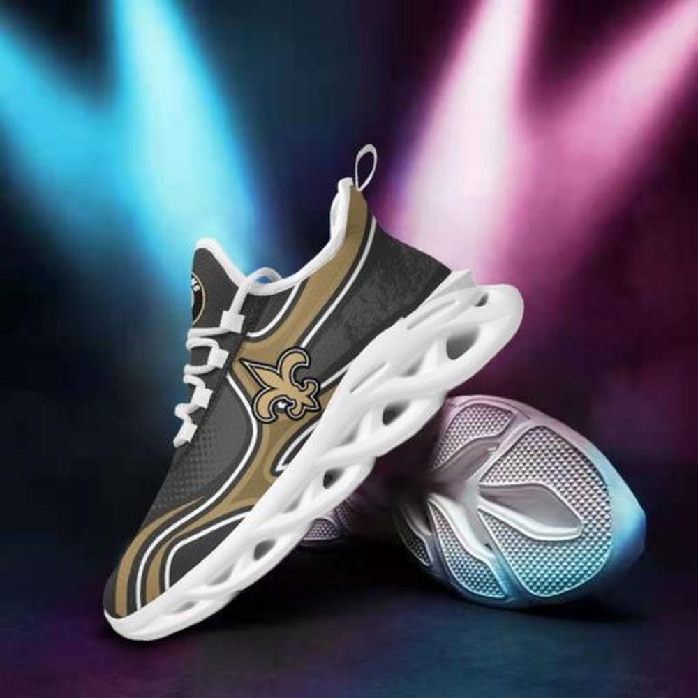 Ideafootwear New Orleans Saints Max Soul Shoes Sneakers For Men And Women 3