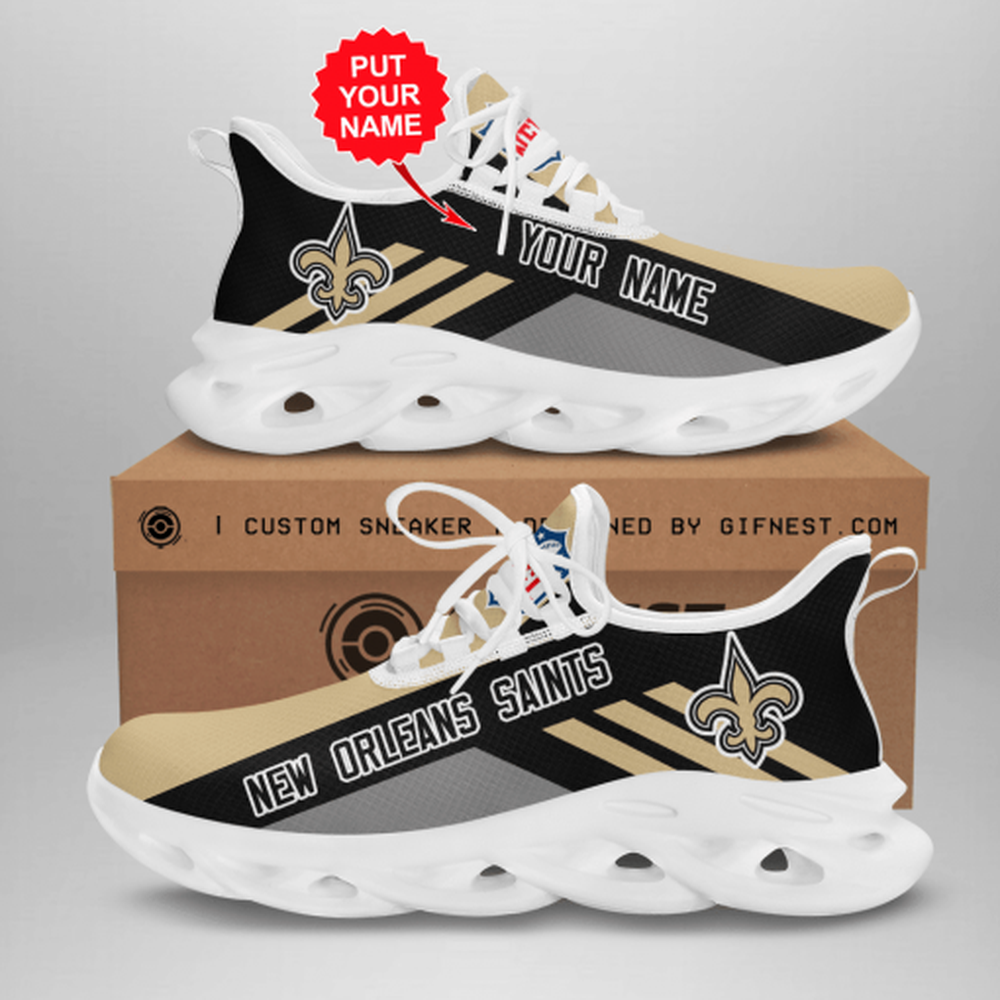 Ideafootwear New Orleans Saints Max Soul Shoes Sneakers For Men And Women 84