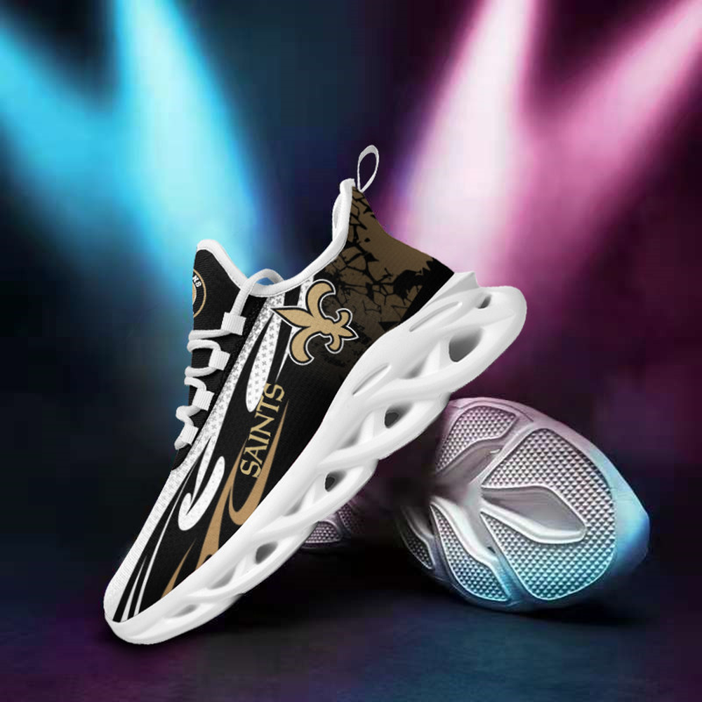 Ideafootwear New Orleans Saints Max Soul Shoes Sneakers For Men And Women 40