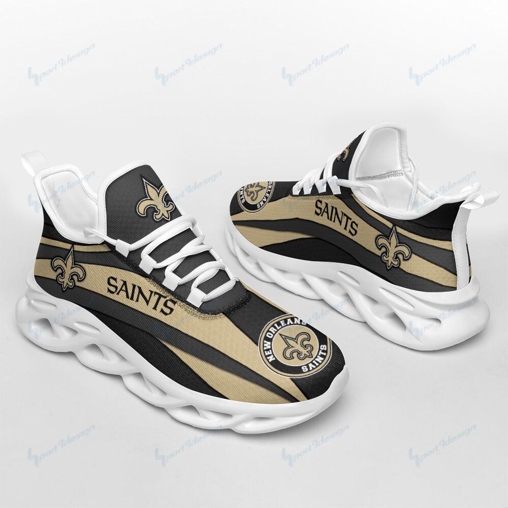 Ideafootwear New Orleans Saints Max Soul Shoes Sneakers For Men And Women 42
