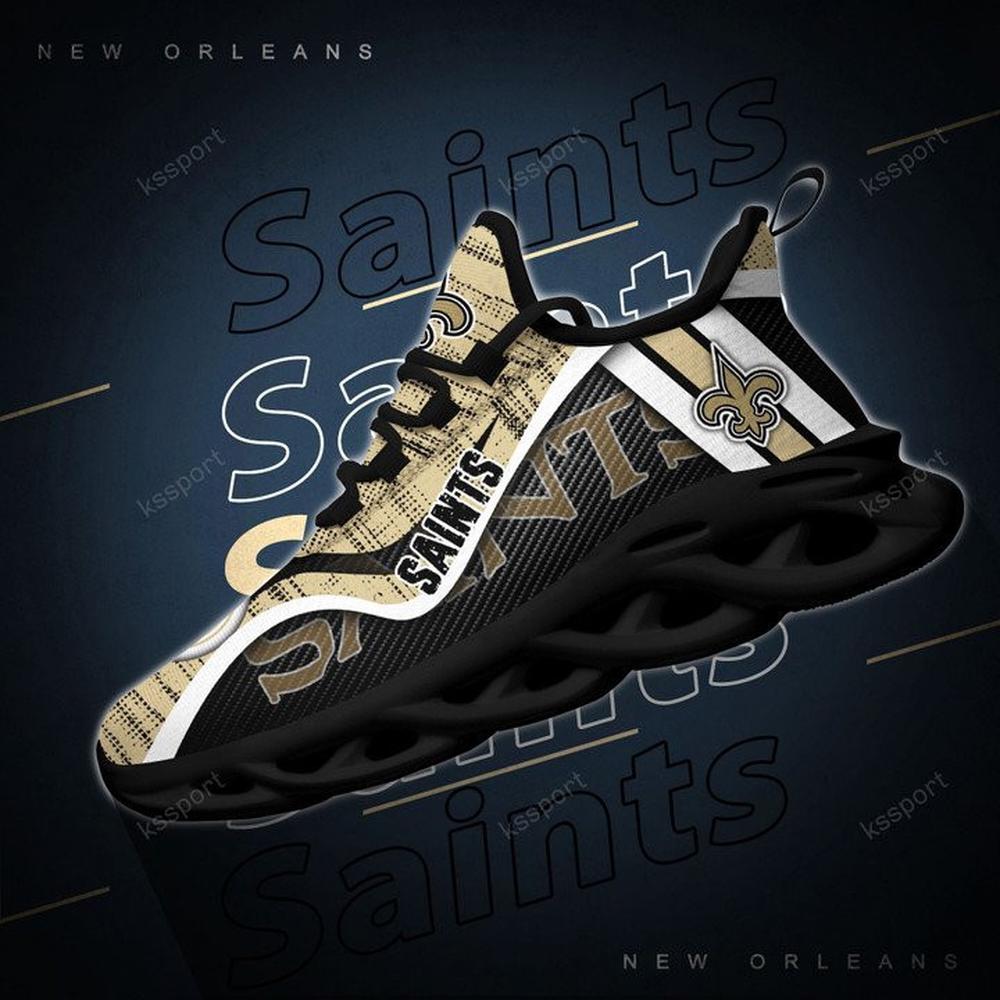 Ideafootwear New Orleans Saints Max Soul Shoes Sneakers For Men And Women 39