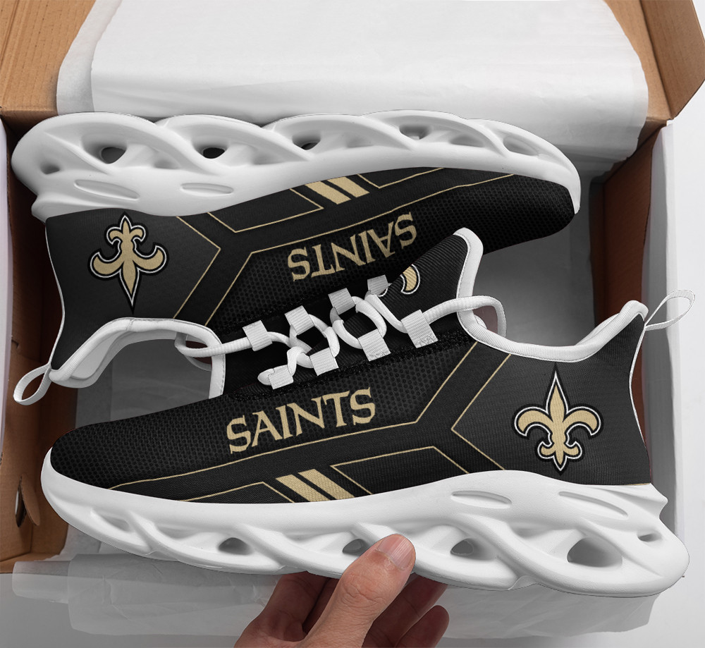 Ideafootwear New Orleans Saints Max Soul Shoes Sneakers For Men And Women 43