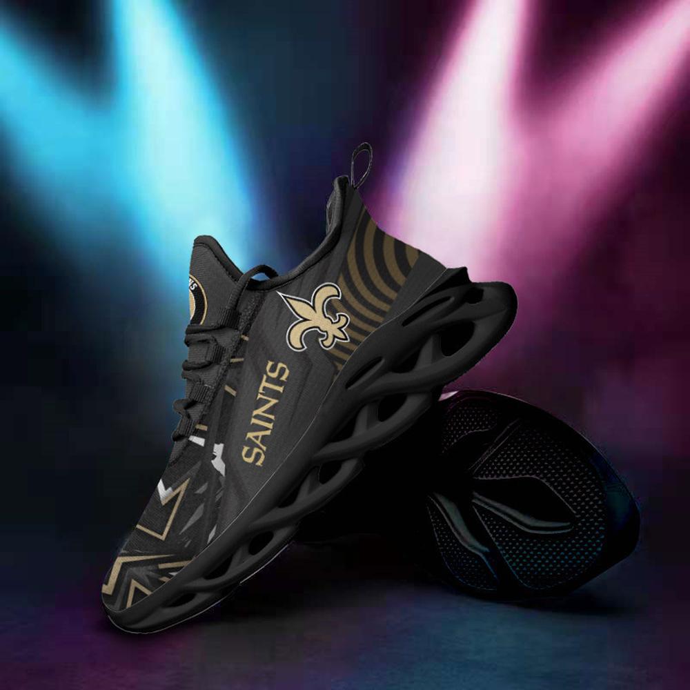 Ideafootwear New Orleans Saints Max Soul Shoes Sneakers For Men And Women 37