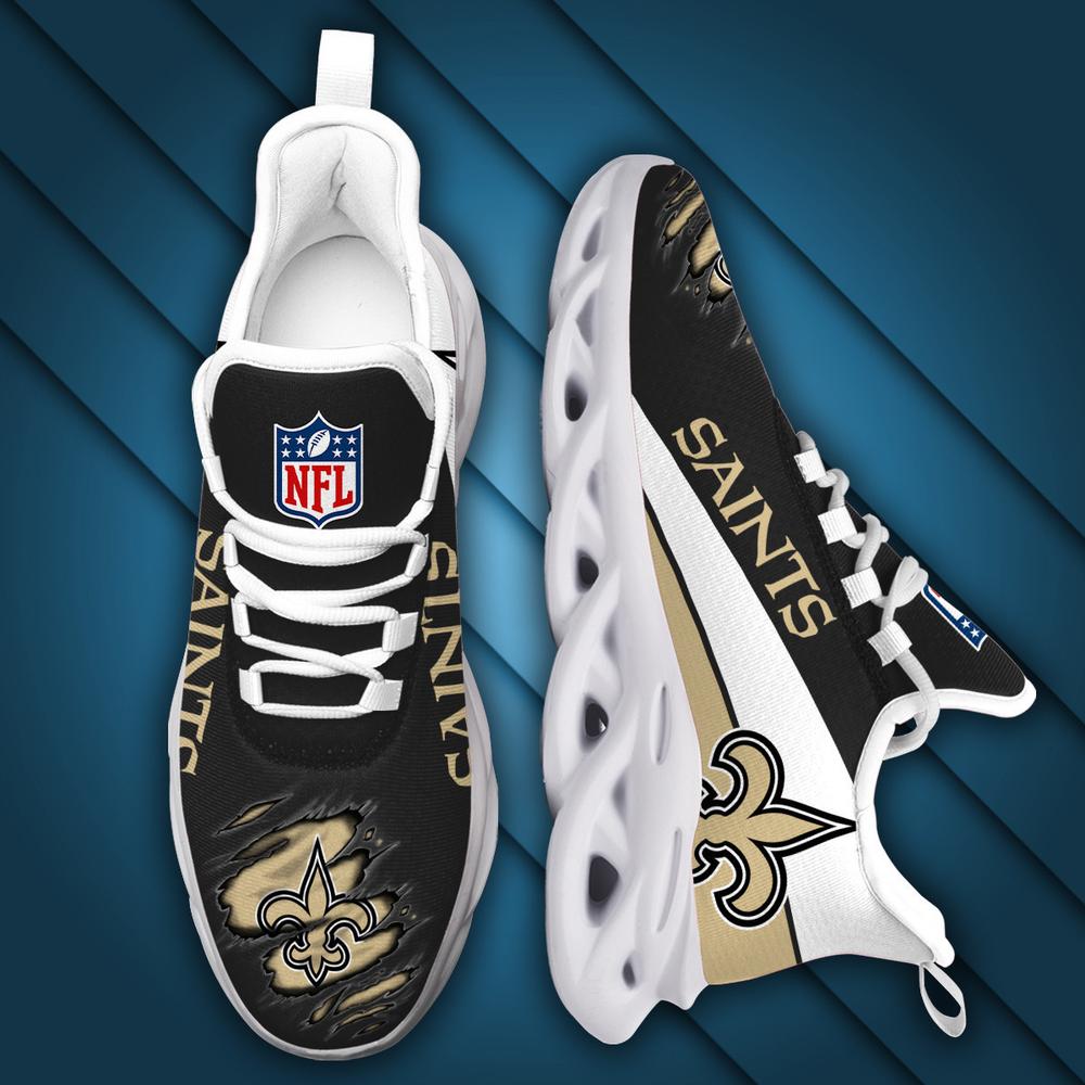 Ideafootwear New Orleans Saints Max Soul Shoes Sneakers For Men And Women 12