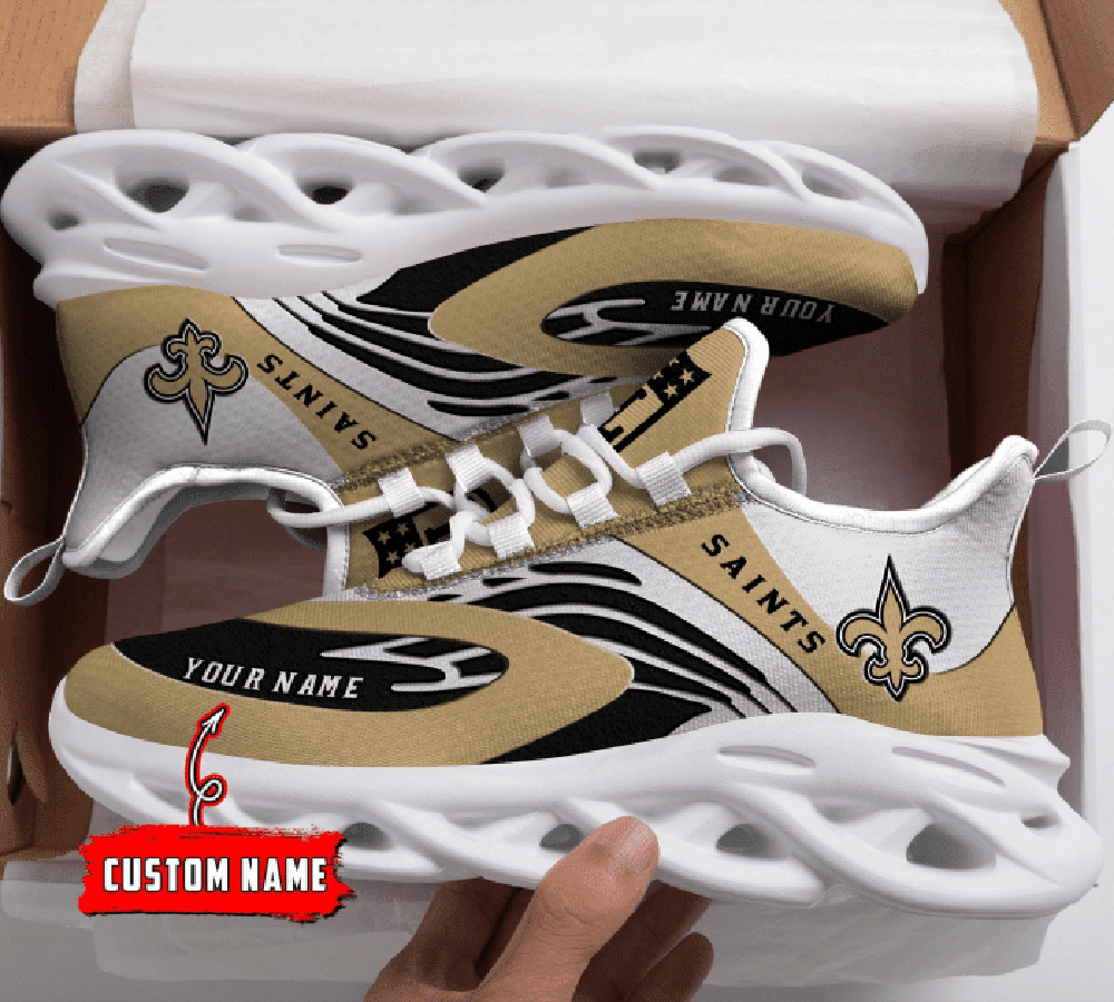 Ideafootwear New Orleans Saints Max Soul Shoes Sneakers For Men And Women 73