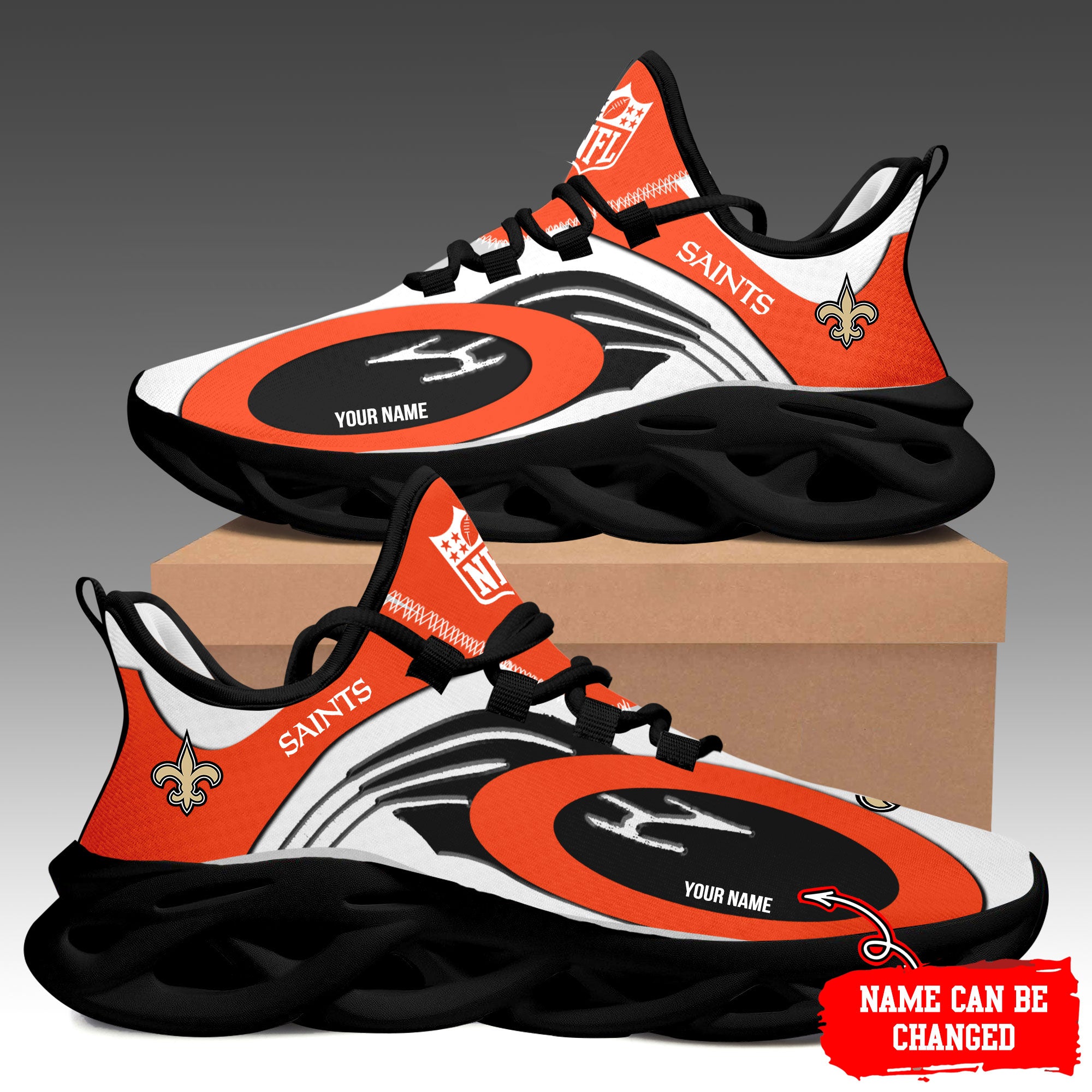Ideafootwear New Orleans Saints Max Soul Shoes Sneakers For Men And Women 49