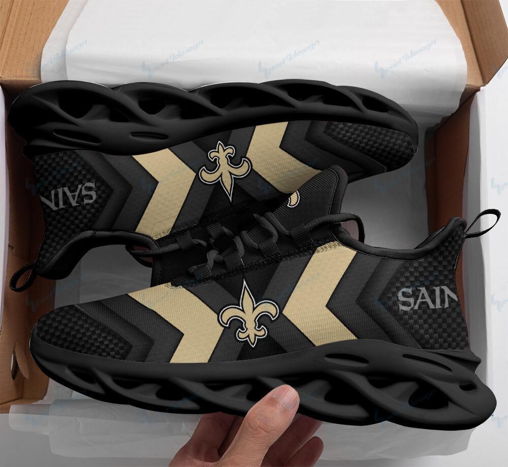 Ideafootwear New Orleans Saints Max Soul Shoes Sneakers For Men And Women 25