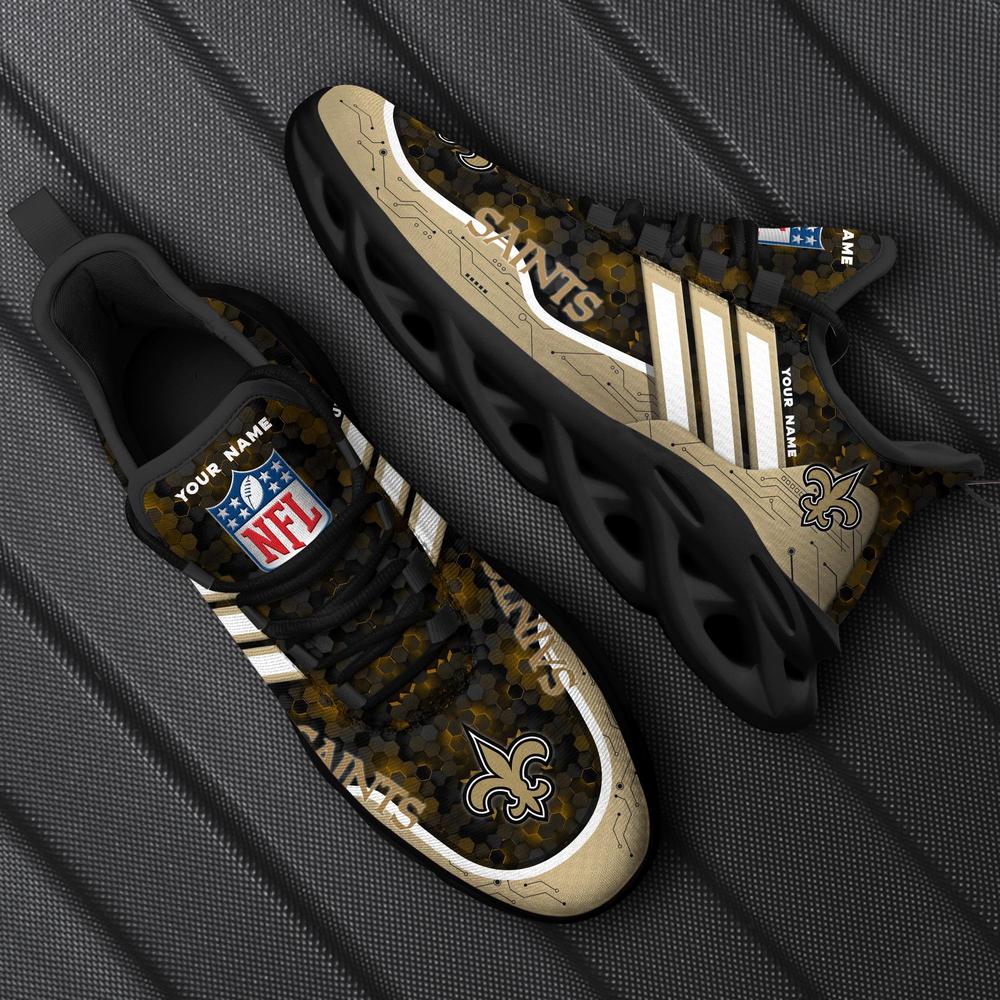 Ideafootwear New Orleans Saints Max Soul Shoes Sneakers For Men And Women 76
