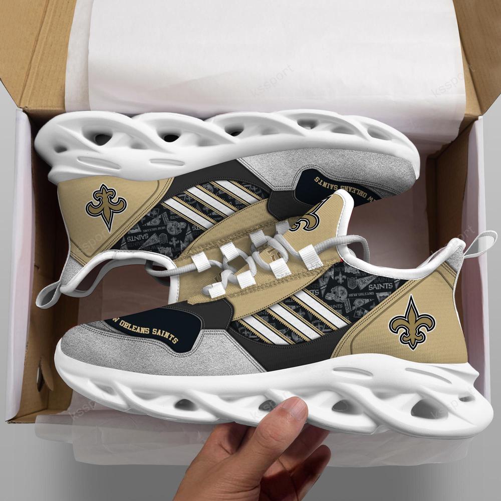 Ideafootwear New Orleans Saints Max Soul Shoes Sneakers For Men And Women 35