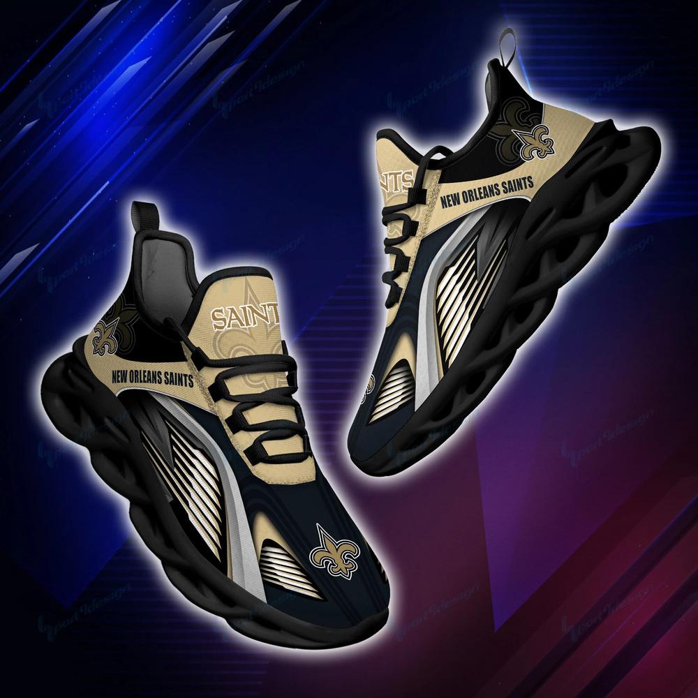 Ideafootwear New Orleans Saints Max Soul Shoes Sneakers For Men And Women 22