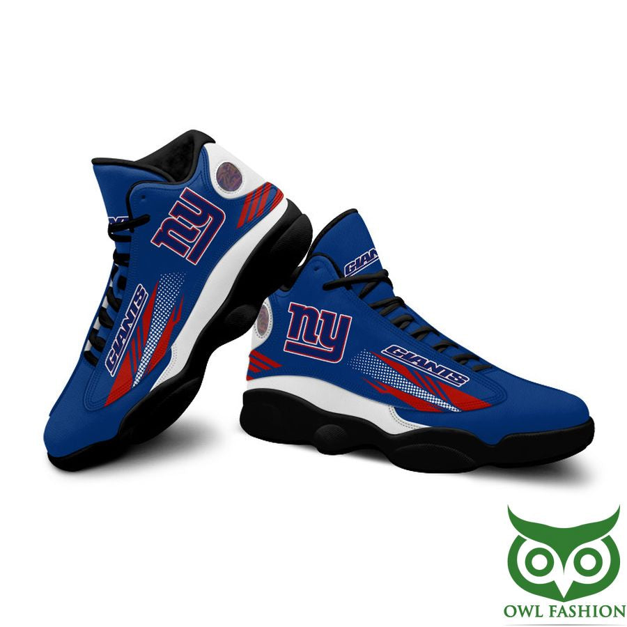 Ideafootwear New York Giants AJ13 Sneakers Shoes For Men And Women 16