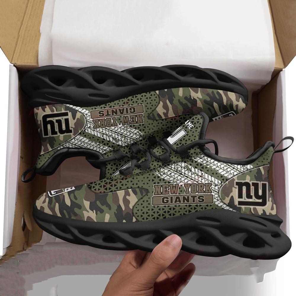 Ideafootwear New York Giants Max Soul Shoes Sneakers For Men And Women 1
