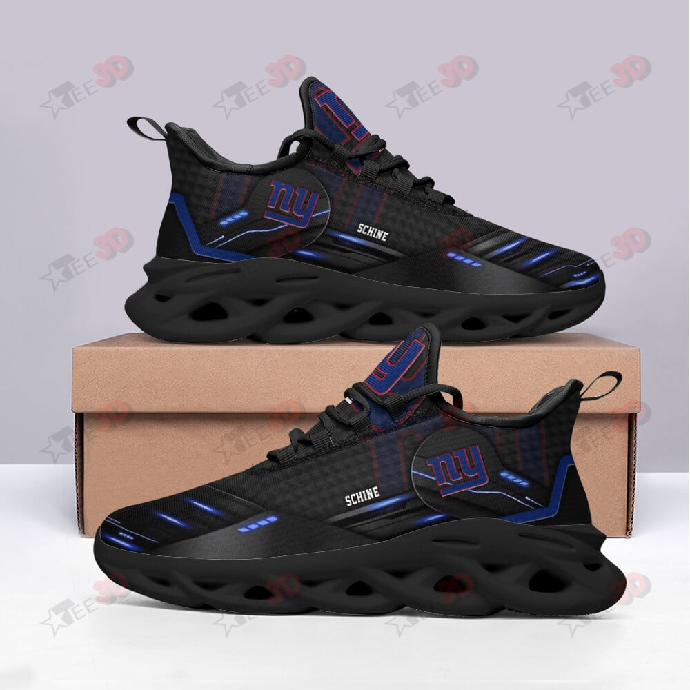 Ideafootwear New York Giants Max Soul Shoes Sneakers For Men And Women 28