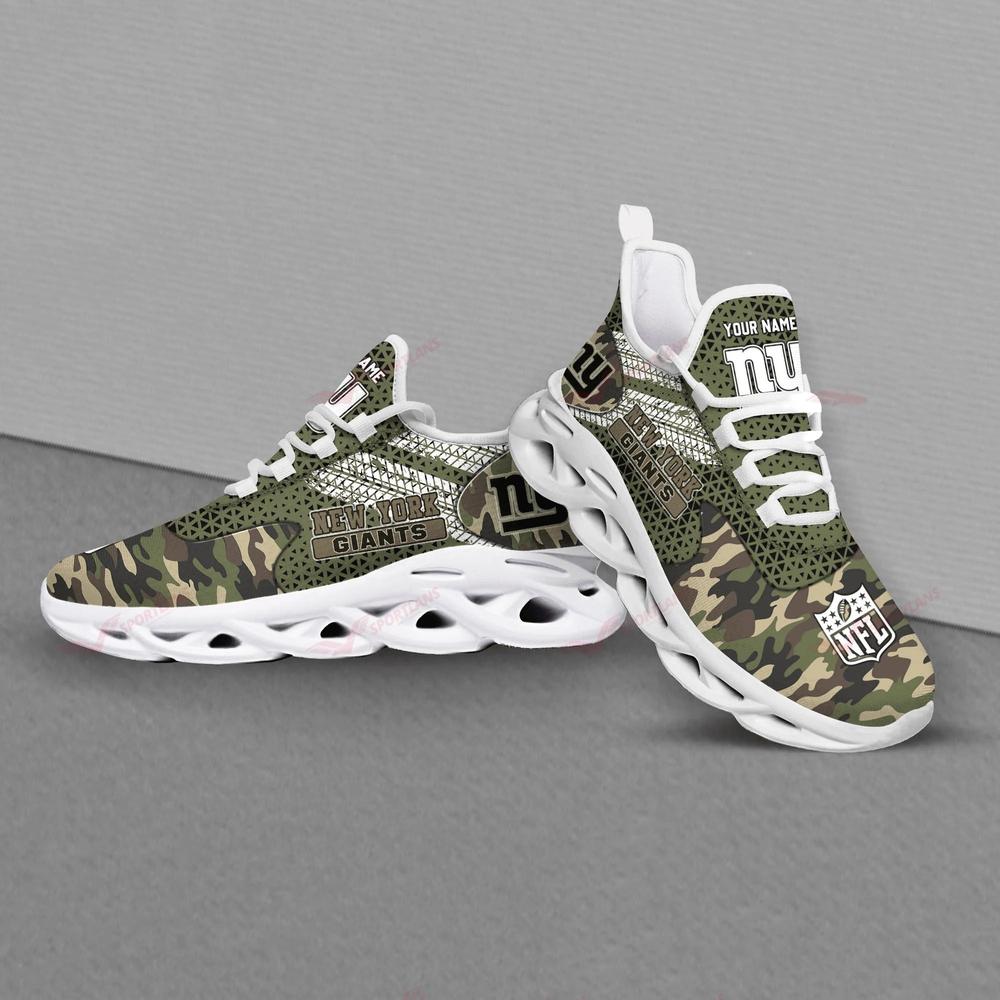Ideafootwear New York Giants Max Soul Shoes Sneakers For Men And Women 1