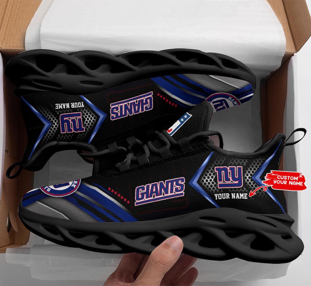 Ideafootwear New York Giants Max Soul Shoes Sneakers For Men And Women 17
