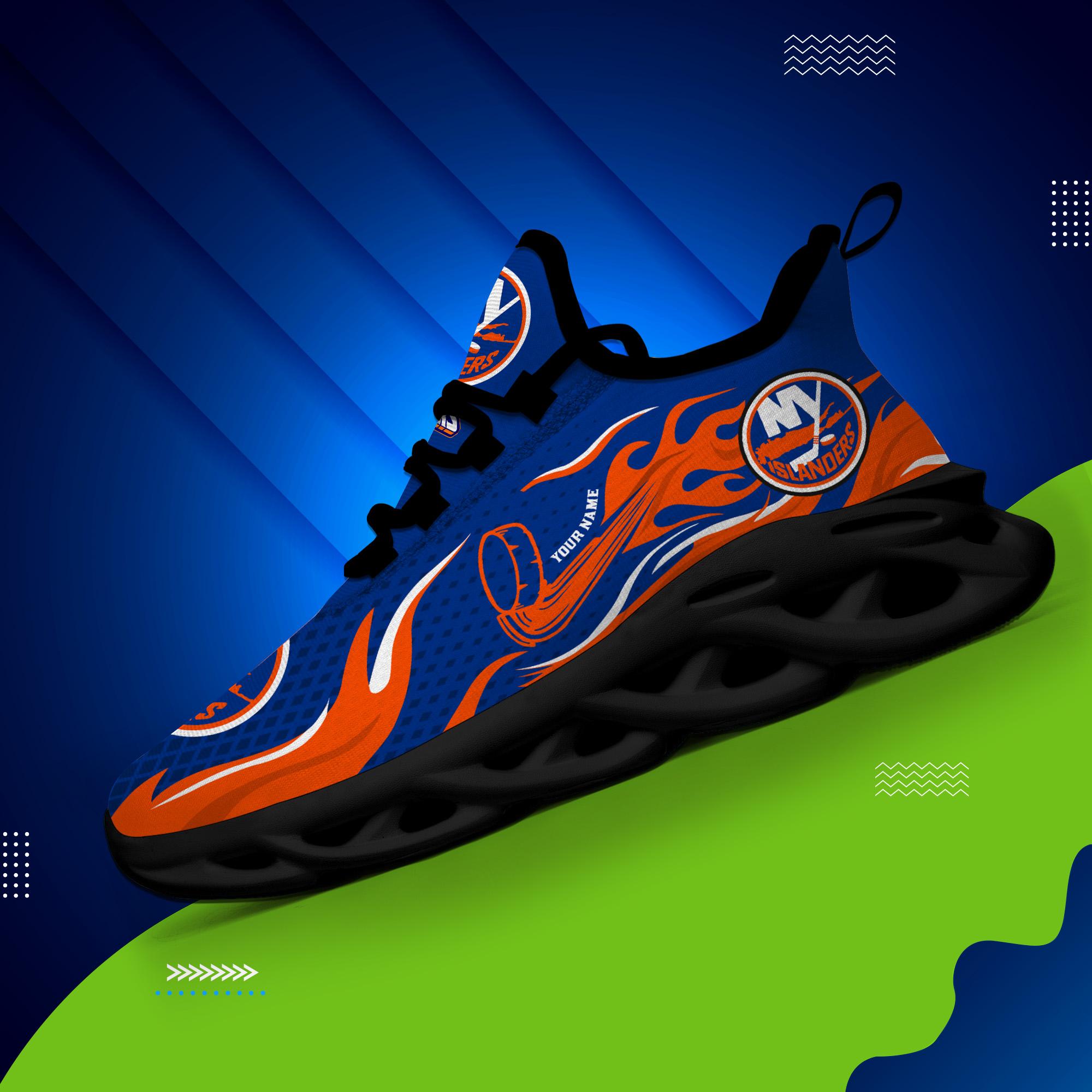 Ideafootwear New York Islanders Max Soul Shoes Sneakers For Men And Women 3