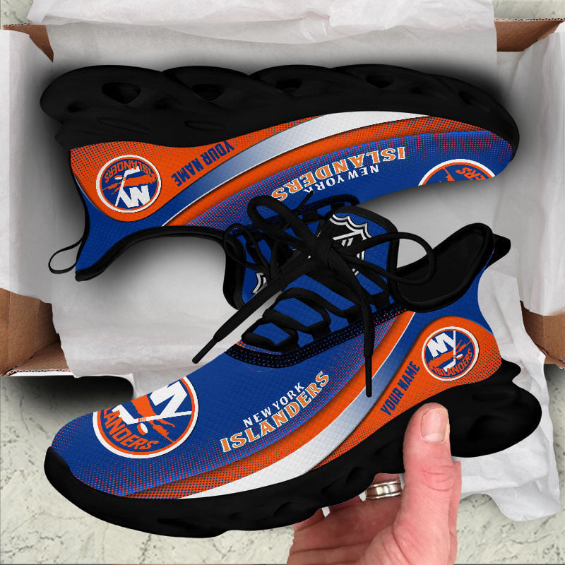 Ideafootwear New York Islanders Max Soul Shoes Sneakers For Men And Women 1