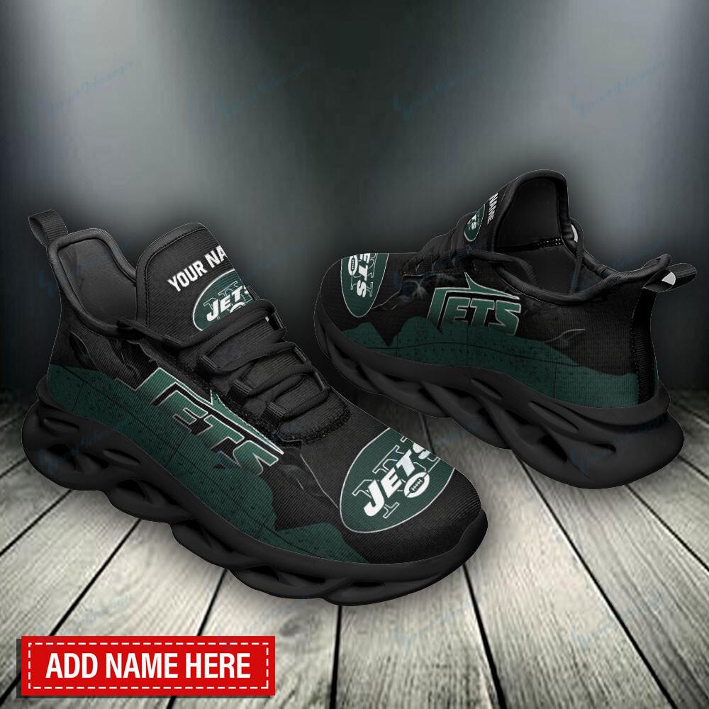 Ideafootwear New York Jets Max Soul Shoes Sneakers For Men And Women 26