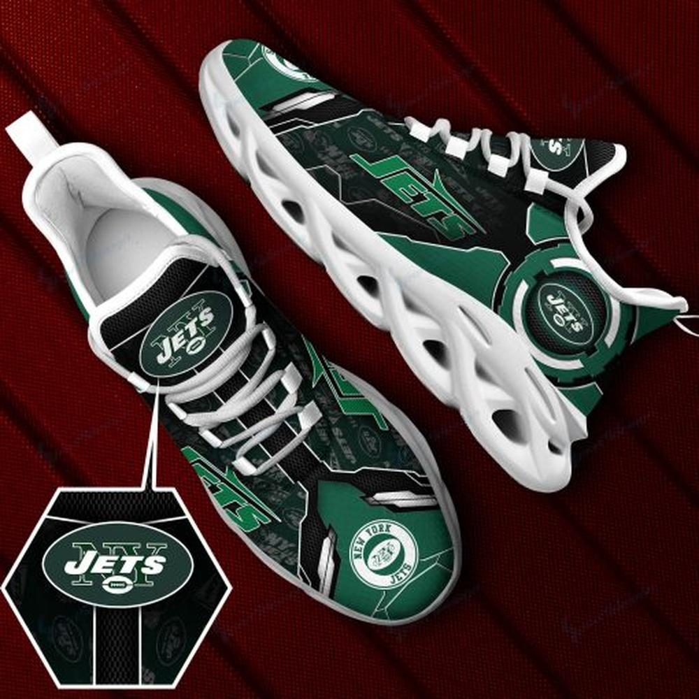 Ideafootwear New York Jets Max Soul Shoes Sneakers For Men And Women 16