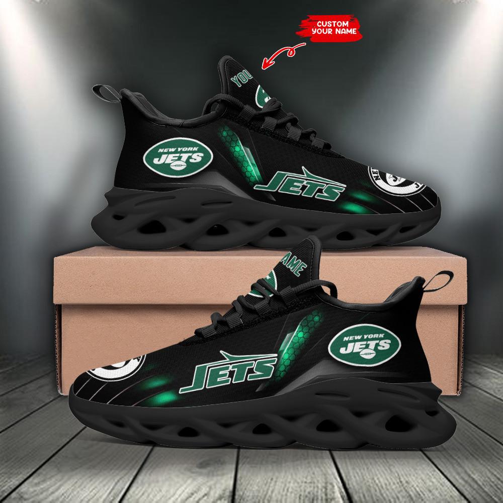Ideafootwear New York Jets Max Soul Shoes Sneakers For Men And Women 30
