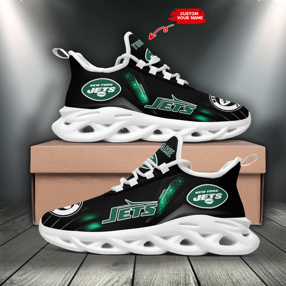 Ideafootwear New York Jets Max Soul Shoes Sneakers For Men And Women 30