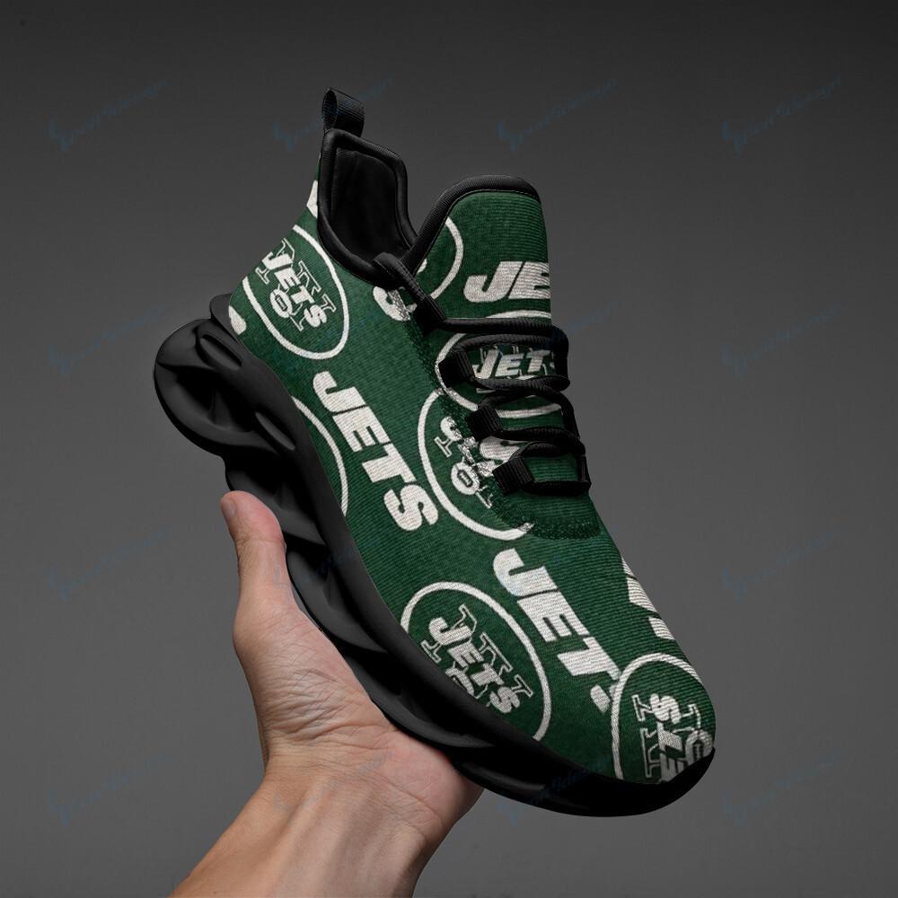 Ideafootwear New York Jets Max Soul Shoes Sneakers For Men And Women 14