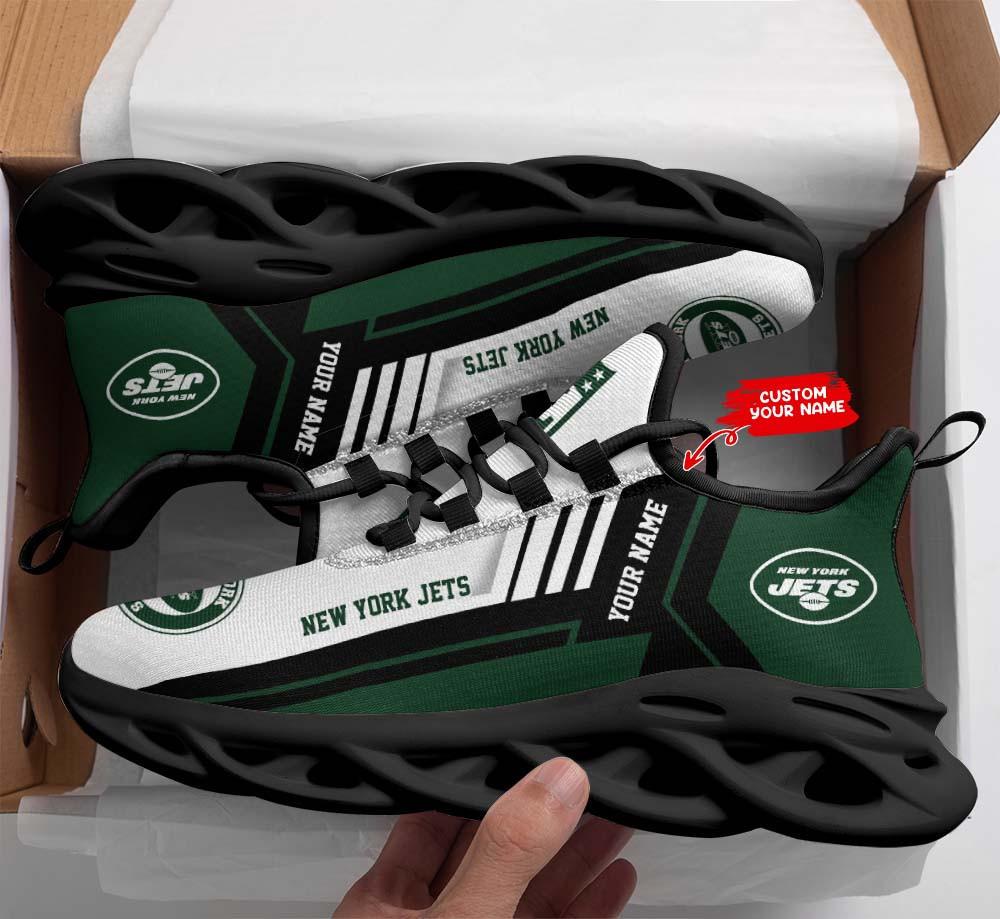 Ideafootwear New York Jets Max Soul Shoes Sneakers For Men And Women 29