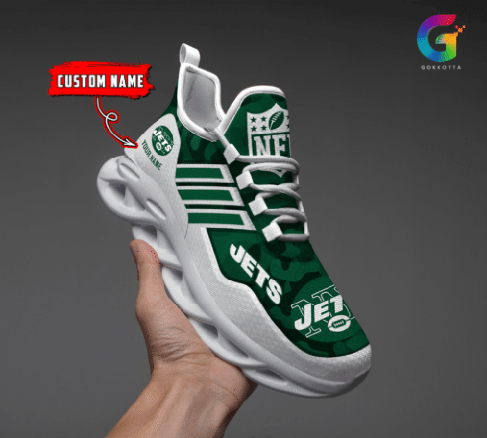 Ideafootwear New York Jets Max Soul Shoes Sneakers For Men And Women 25