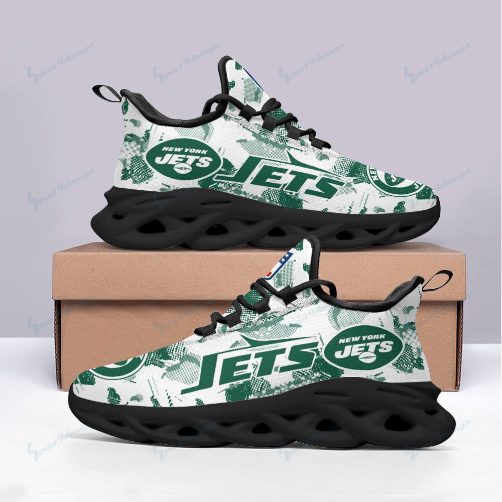 Ideafootwear New York Jets Max Soul Shoes Sneakers For Men And Women 15
