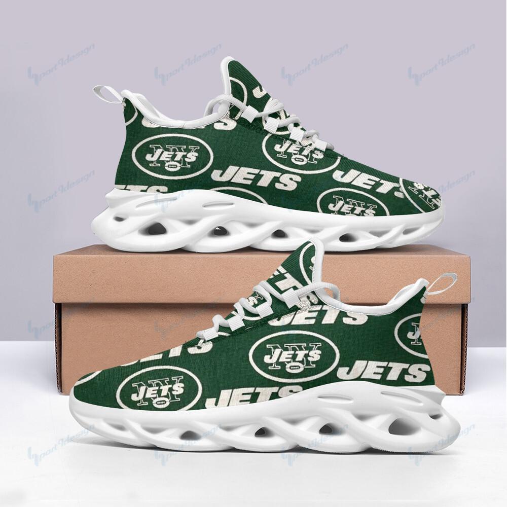 Ideafootwear New York Jets Max Soul Shoes Sneakers For Men And Women 14