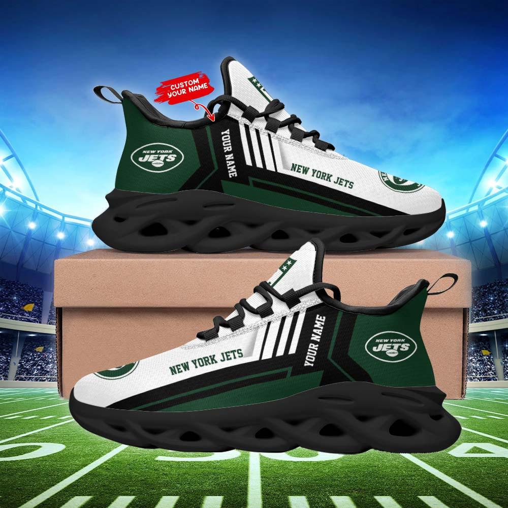 Ideafootwear New York Jets Max Soul Shoes Sneakers For Men And Women 29