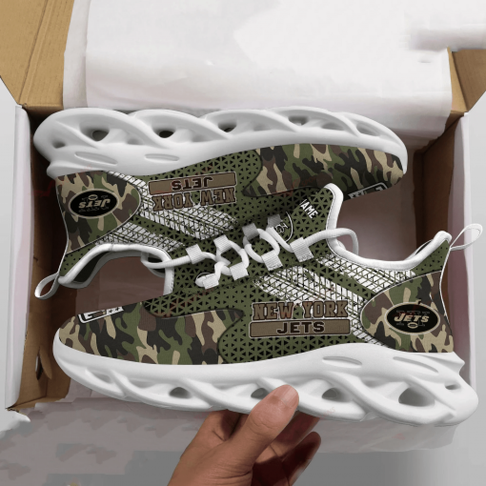 Ideafootwear New York Jets Max Soul Shoes Sneakers For Men And Women 1