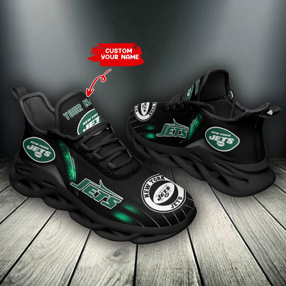 Ideafootwear New York Jets Max Soul Shoes Sneakers For Men And Women 30