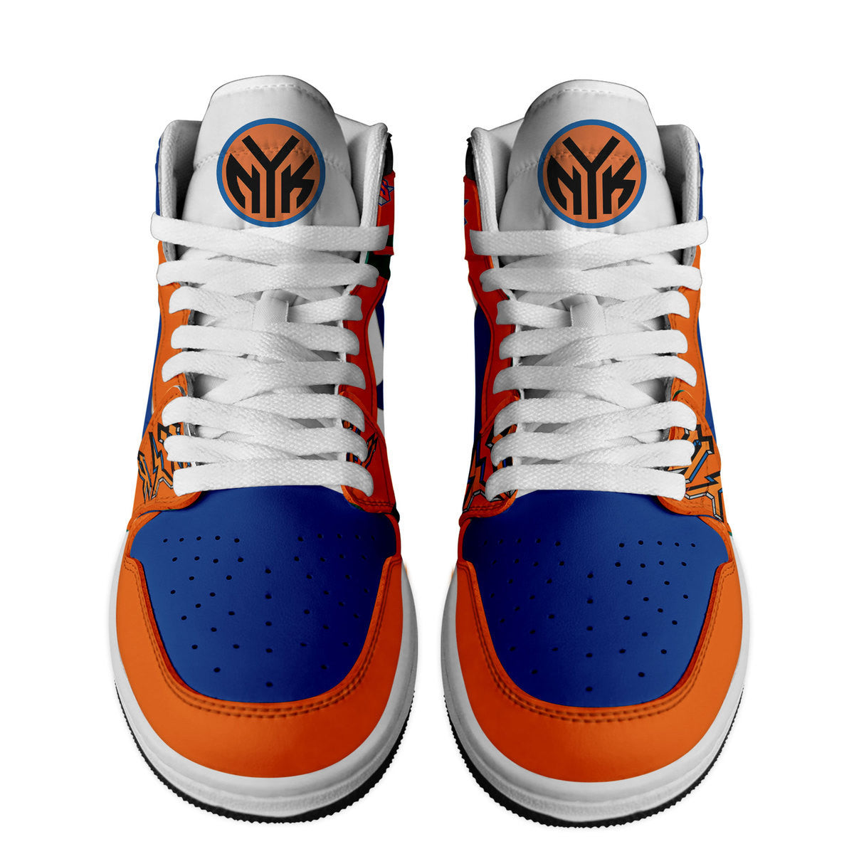 Ideafootwear New York Knicks AJ1 High Sneakers Shoes For Men And Women 9