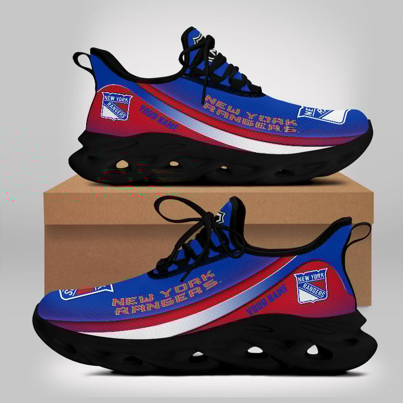 Ideafootwear New York Rangers Max Soul Shoes Sneakers For Men And Women 1