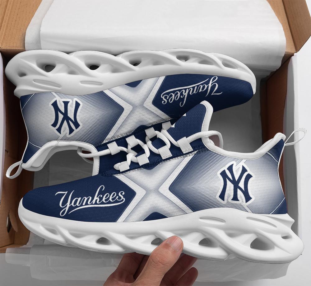 Ideafootwear New York Yankees Max Soul Shoes Sneakers For Men And Women 15