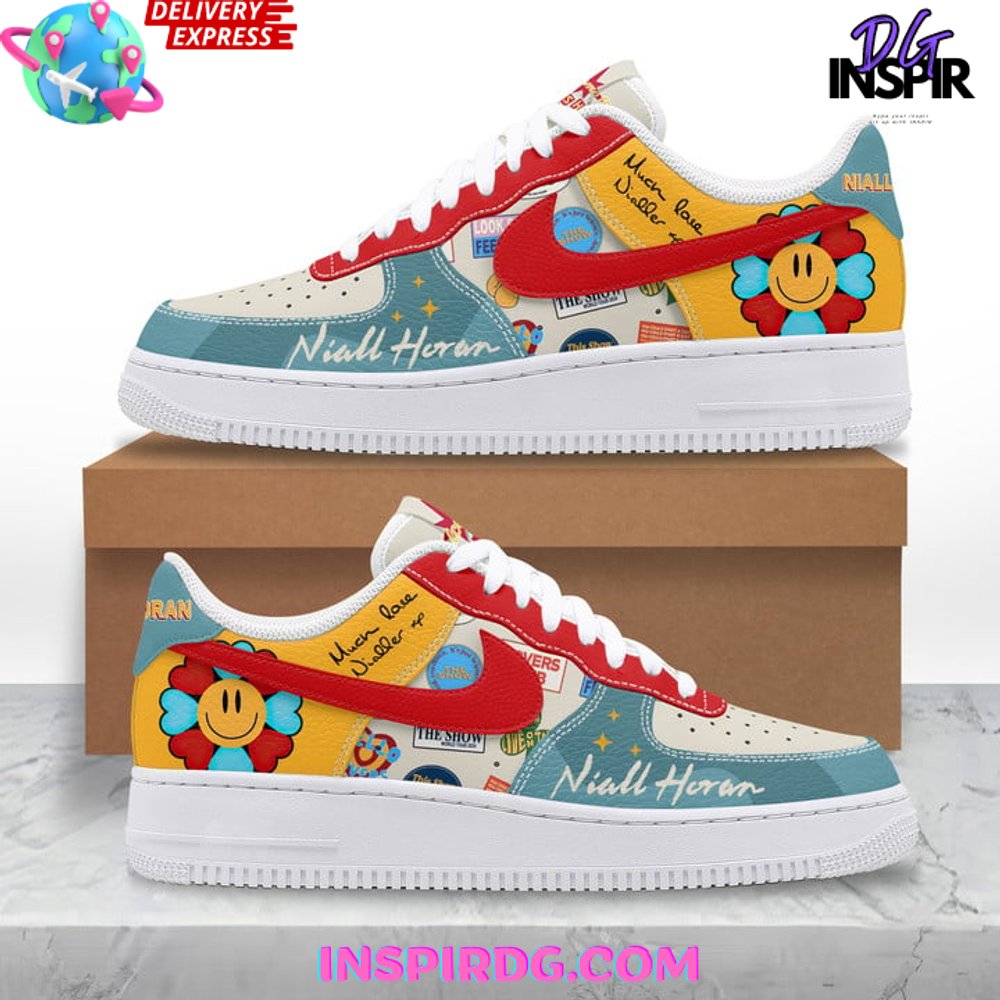 Ideafootwear Niall Horan Air Low-Top Sneakers Shoes For Men And Women 4