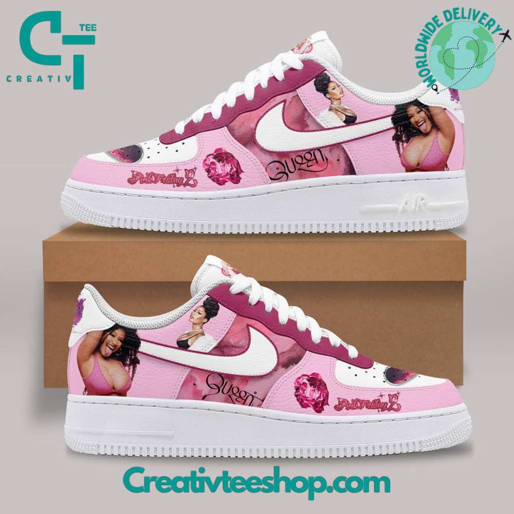 Ideafootwear Nicki Minaj Pink Friday Air Low-Top Sneakers Shoes For Men And Women 1