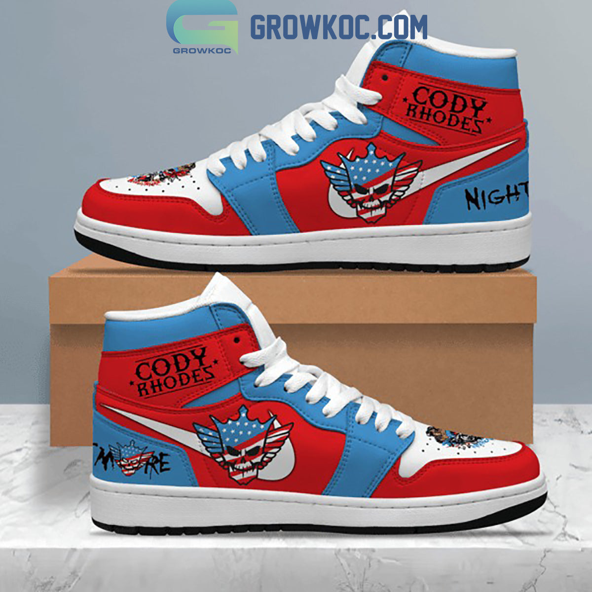 Ideafootwear Nightmare AJ1 High Sneakers Shoes For Men And Women 2