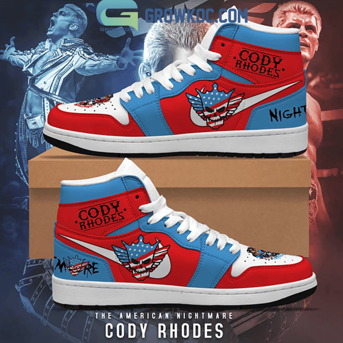 Ideafootwear Nightmare AJ1 High Sneakers Shoes For Men And Women 2