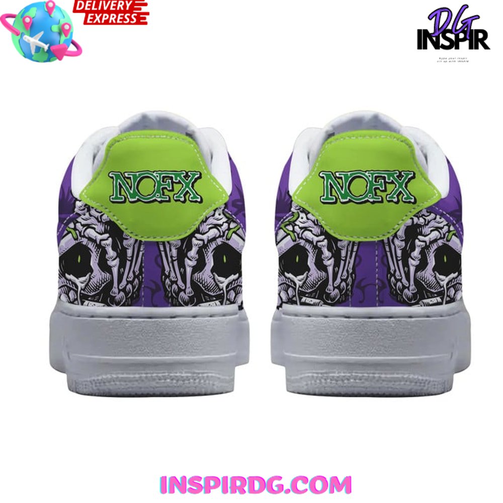 Ideafootwear NOFX Band Air Low-Top Sneakers Shoes For Men And Women 1