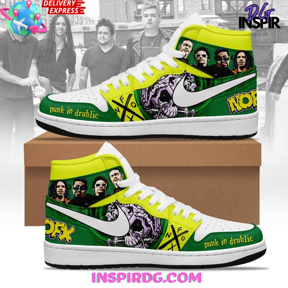 Ideafootwear NOFX Punk in Drublic AJ1 High Sneakers Shoes For Men And Women 2